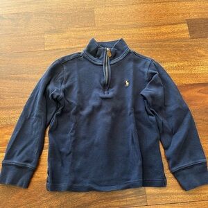 Polo by Ralph Lauren Kids Blue Half-Zip Sweater